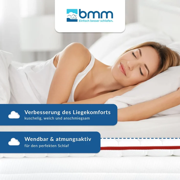 BMM Topper Klassik PREMIUM 180 x 200 cm – Bild 4