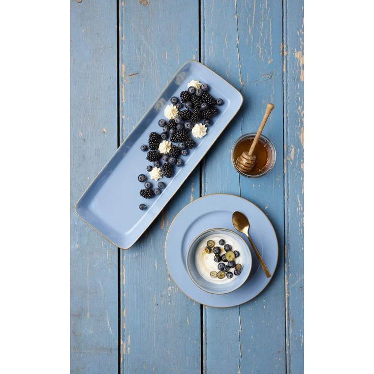 Bitz Dessertteller 22 cm Wood/Ocean Steinzeug – Bild 6