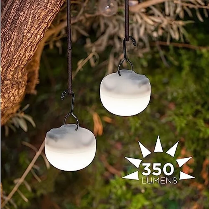 New Garden 'Cherry Mini' Dekolicht, 3 Stück, mit Fernbedienung, 3000 K – Bild 2