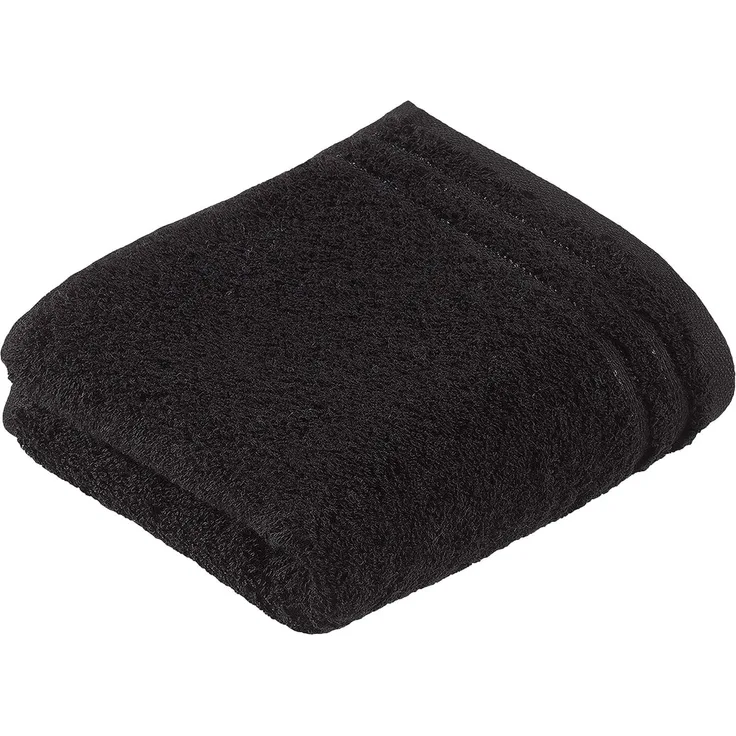 Vossen Handtücher Calypso Feeling|Gästetuch 30x50 cm| schwarz