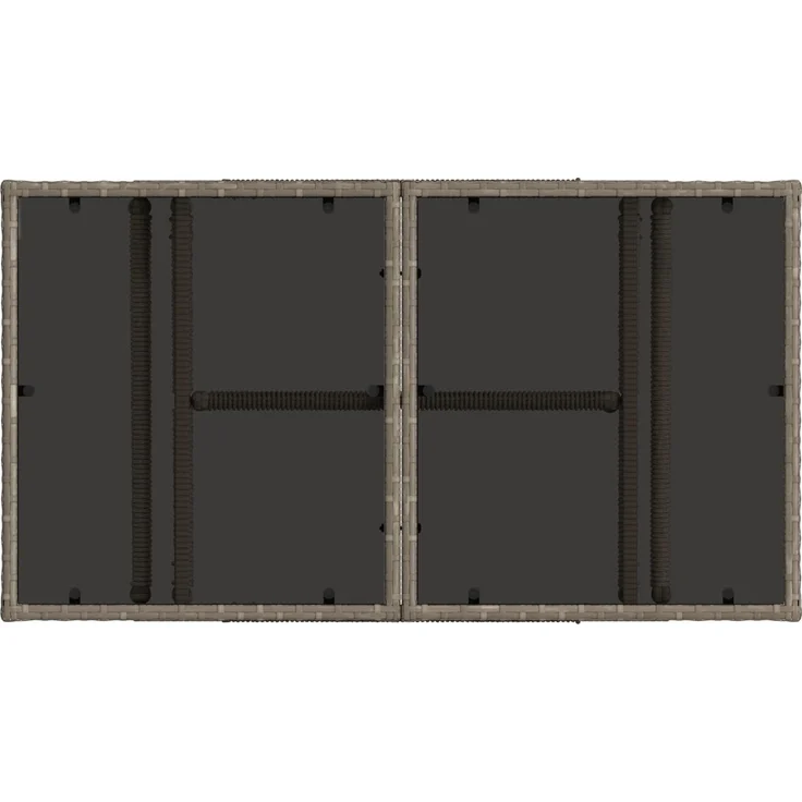 vidaXL Gartensofa-set 13 stk. Grau und Dunkelgrau 100 x 55 x 73 cm 3437348 – Bild 8