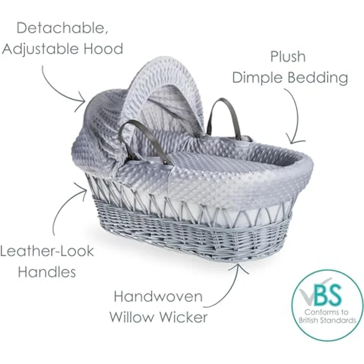 Clair de Lune CL4730GGY Babykorb – Bild 2
