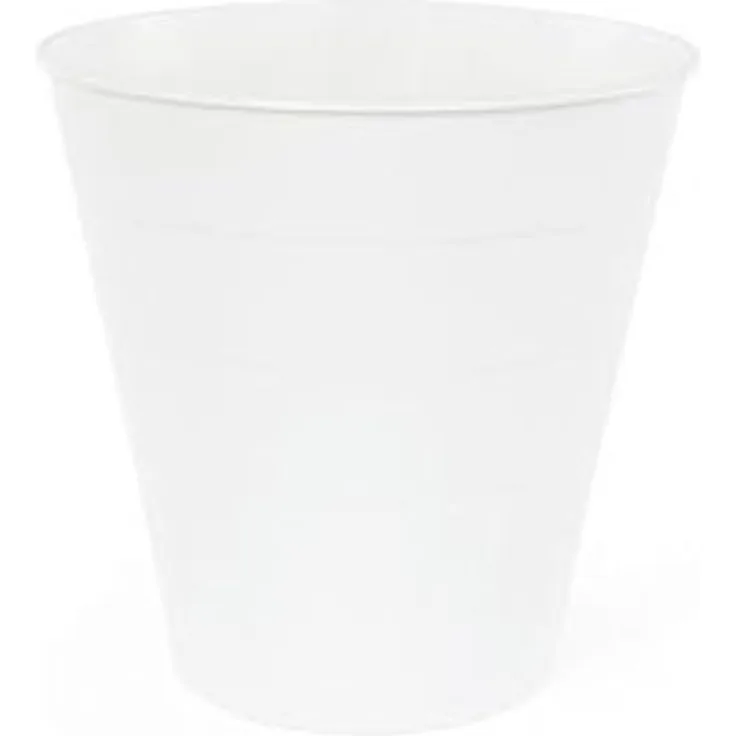 IKEA Fniss Abfalleimer, Plastik, Weiß, 28 x 28 x 28 cm