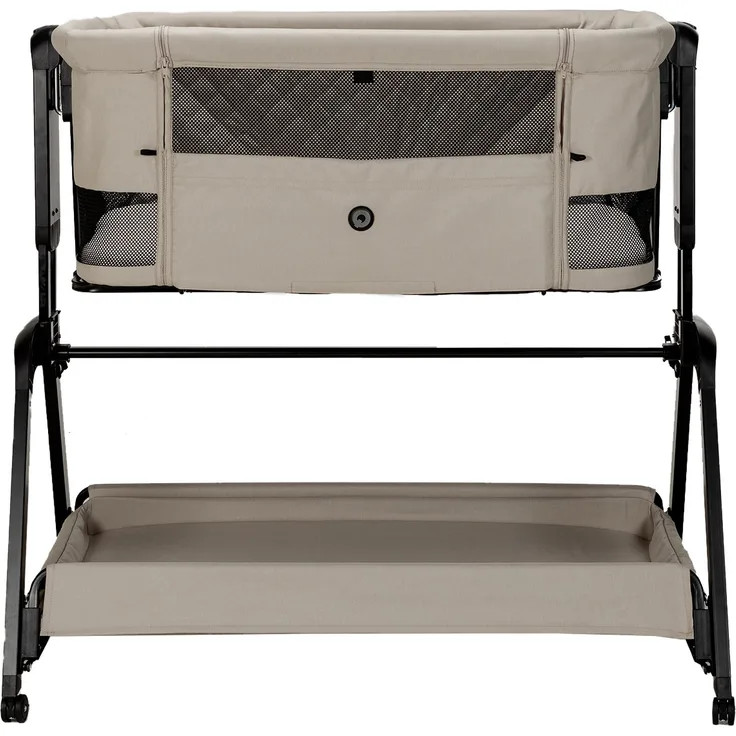Qute Beistellbett Q-Breez Plus - Mild Taupe Taupe