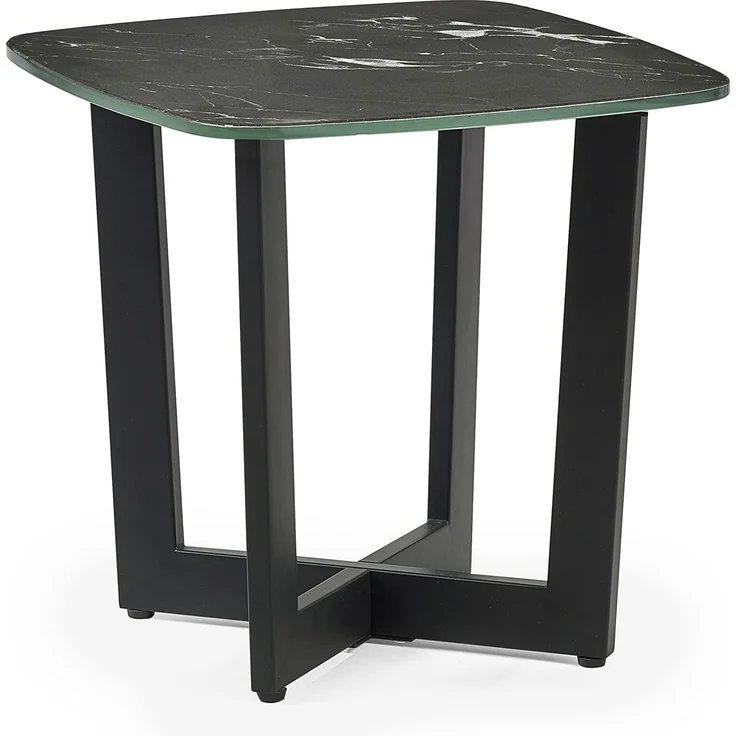 Julian Bowen Olympus Beistelltisch, schwarze Marmoroptik