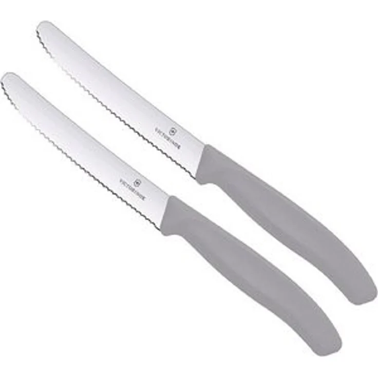 Victorinox | Tafelmesser-Set Swiss Classic | limitierte Edition | ergonomische Griffe | spülmaschinengeeignet | Cool Grey – Bild 4