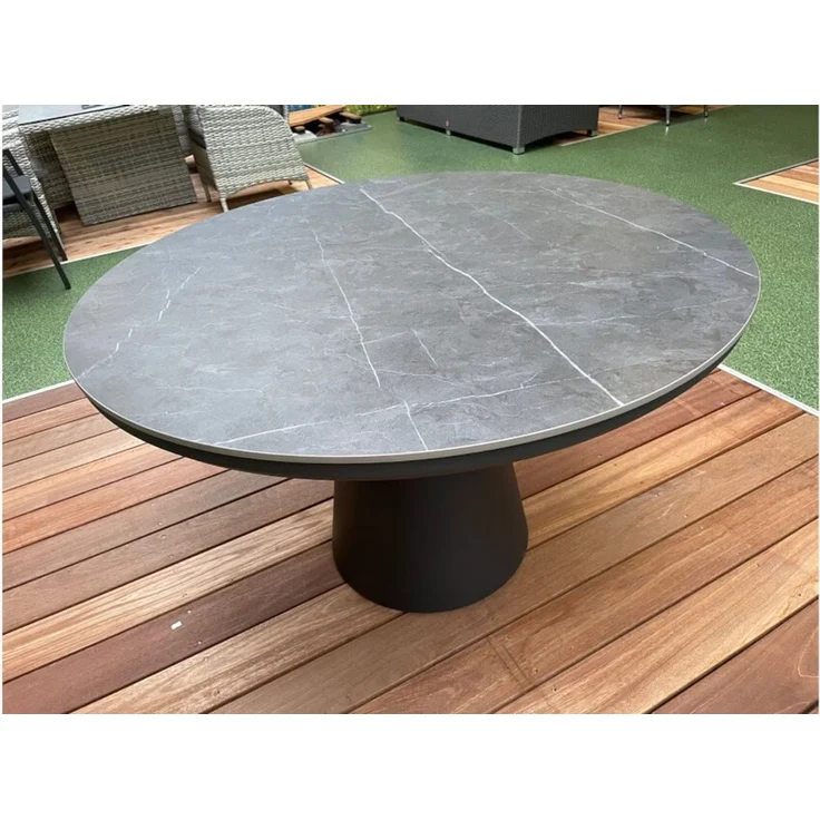Lesli Living Rundtisch Daxx 160 cm Tischplatte Sintered Stone – Bild 2