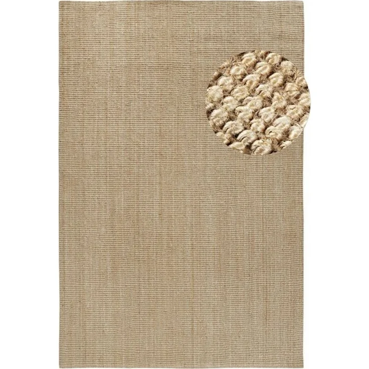 Villeroy & Boch Teppich Rosalie Juteteppich, rechteckig, Höhe: 10 mm, Läufer, Jute, Natur, Wohnzimmer, Esszimmer, Schlafzimmer, Flur – Bild 4