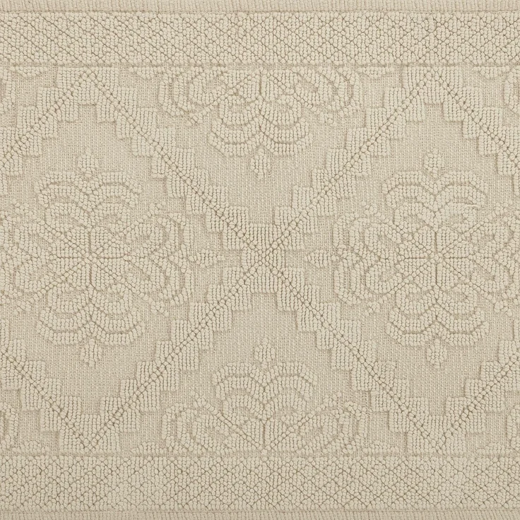 Mirabeau Badematte Badematte Mivorex beige, Höhe 60.0 mm, 100% Baumwolle, stilvolles Interieur, Baumwoll-Jacquard, Angenehm weich – Bild 4