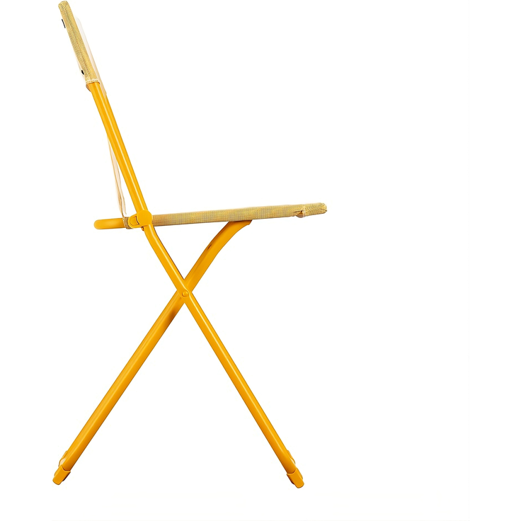 BALCONY II Klappstuhl, Batyline® Bezug: Miel, Stahlrohrgestell, klappbar – Bild 3