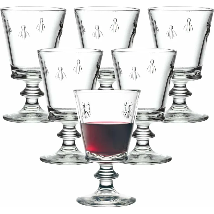 La Rochère Biene Abeille Weinglas 240 ml 6er Set