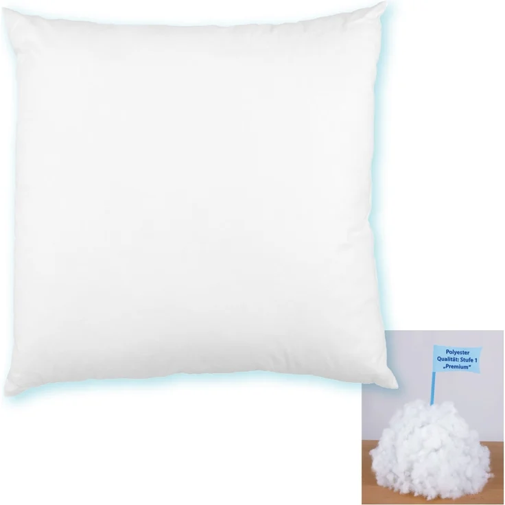 Arsvita Füllkissen Kissenfüllung mit Feder,Polyester Füllung 50 x 50 cm Polyester - Premiumfüllung – Bild 6