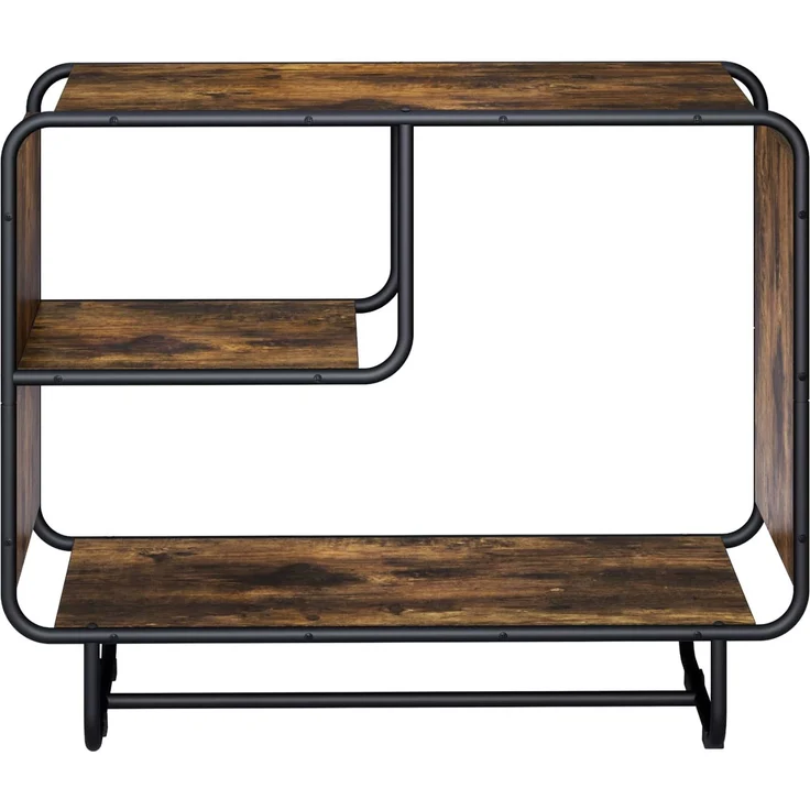 vidaXL Sideboard Räuchereiche 80 x 37.5 x 64.5 cm Holzwerkstoff 8007932 – Bild 3