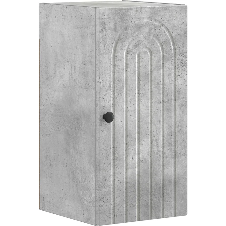 vidaXL 3-teiliges Badezimmer-Schranksystem ALKMAAR Betongrau 3417750 – Bild 4