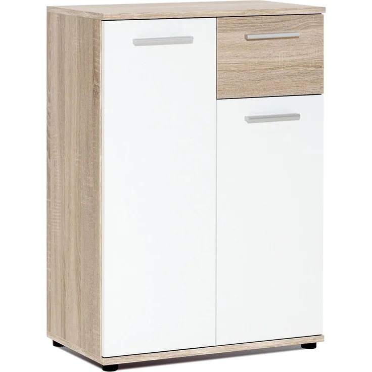 Kommode >Jacklin I< in Sonoma-Eiche - 60x85x35cm (BxHxT)