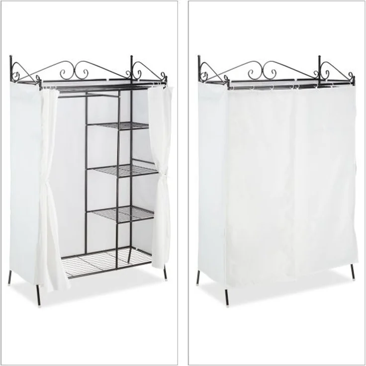 Metall Garderobe COUNTRY mit Stoffbezug 10021073_46 – Bild 7