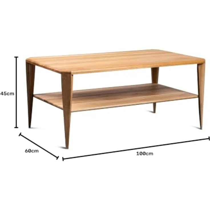 M2 Kollektion Couchtisch Bell 2", 100x45x60cm – Bild 2