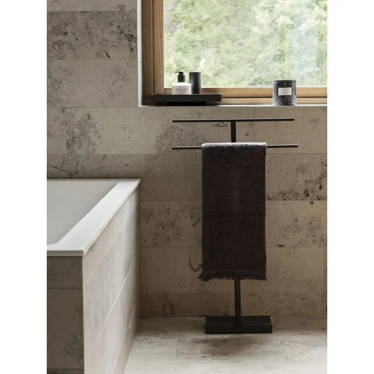 blomus Handtücher -FRINO- Luxuriöse Hand- & Badetücher mit Fransen-Design, Bio-Baumwolle, Luxuriös, Baumwolle, Fransen-Design, Pflegeleicht, 60 °C waschbar