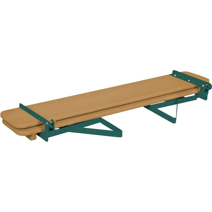 roba Outdoor Party-Garnitur für Kinder + Polster 'Little Stars' - Kindersitzgruppe mit Lehne aus FSC zertifiziertem Holz - 2 Bänke + 1 Tisch - Klappbare Sitzmöbel - Teak – Bild 7