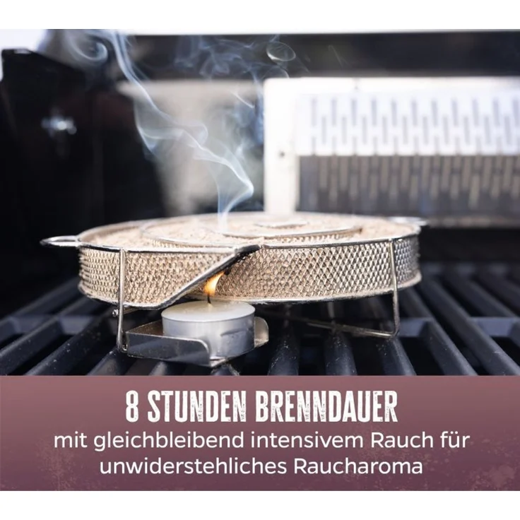 Grillfürst Kaltrauchgenerator / Räucherschnecke für Sparbrand 19,5 cm – Bild 4