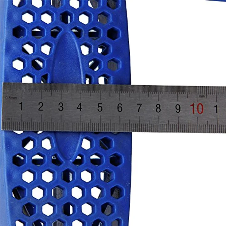 Monzana Trampolinleiter 90cm -2 Kunststoffstufen UV-beständig flexibel montierbar Sicherheitsleiter Einstiegsleiter – Bild 5