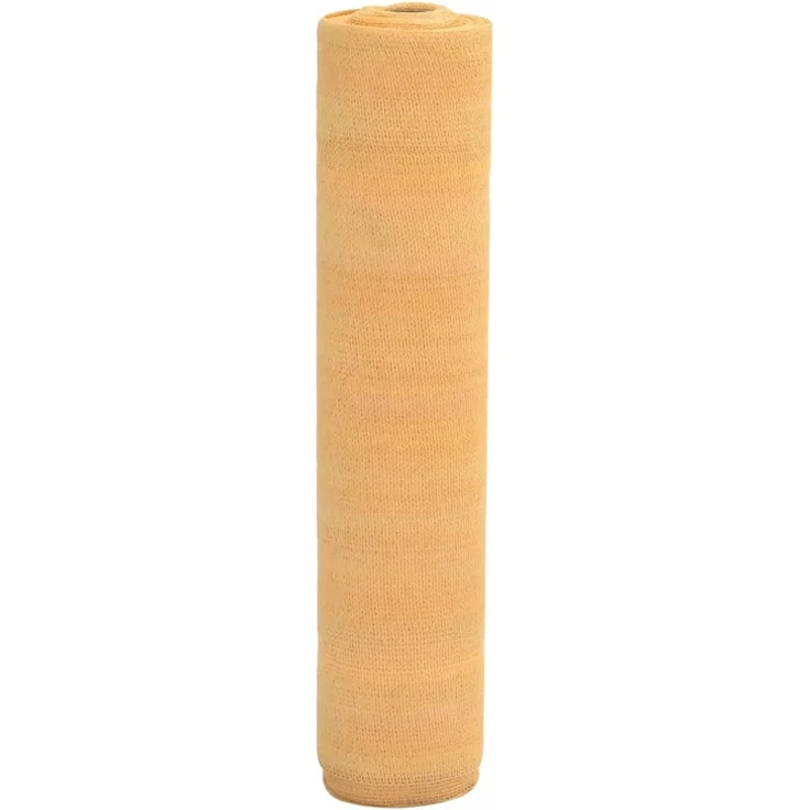 vidaXL Zaunblende Sandfarbe 1x10 m HDPE 195 g/m² 4003851 – Bild 1