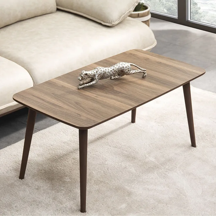 Skye Decor 'Luci - Walnut' Couchtisch, Walnuss, 100 x 45 x 53 cm