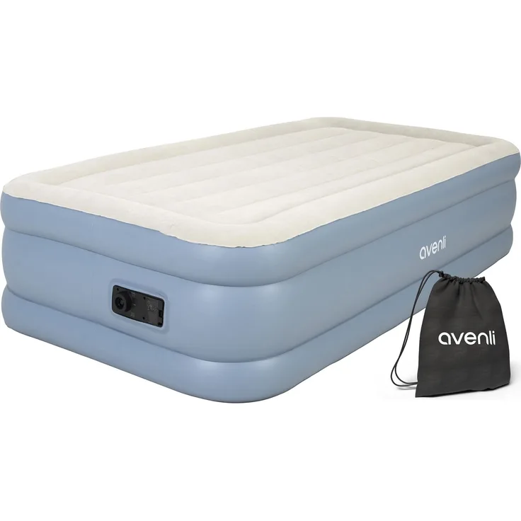 Avenli selbstaufblasende Luftmatratze / Luftbett 191 x 99 x 46 cm mit eingebauter Pumpe