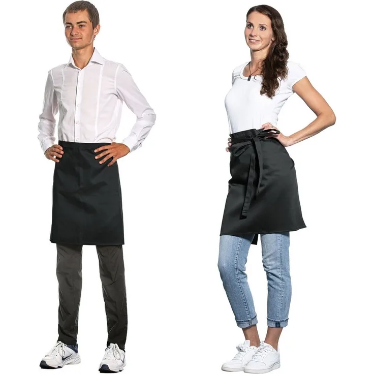 ZOLLNER Kochschürze, 50 x 80 cm, 65% Polyester, 35% Baumwolle