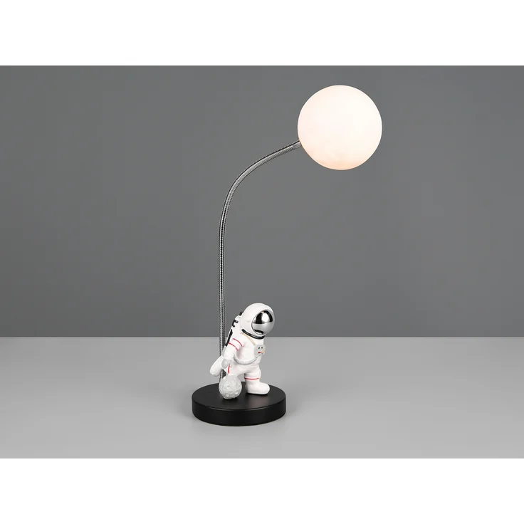 Ausgefallene Tischlampe ARM LED dimmbar, Deko Lampe USB betrieben, Höhe 44cm – Bild 8