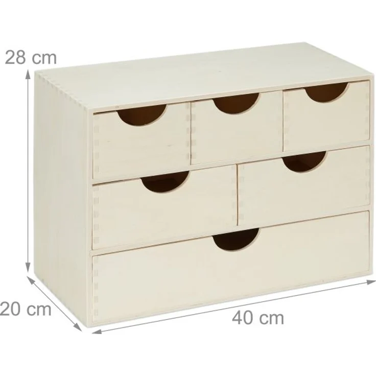 Schubladenbox Holz – Bild 4