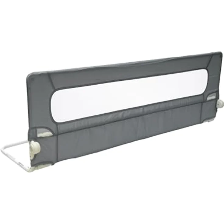 Safetots Extra Breites Bettgitter Grau, 140cm breit x 50cm hoch, Bettschutzgitter für Kleinkinder zur Sicherheit, sicheres Kindergitter für Betten – Bild 5