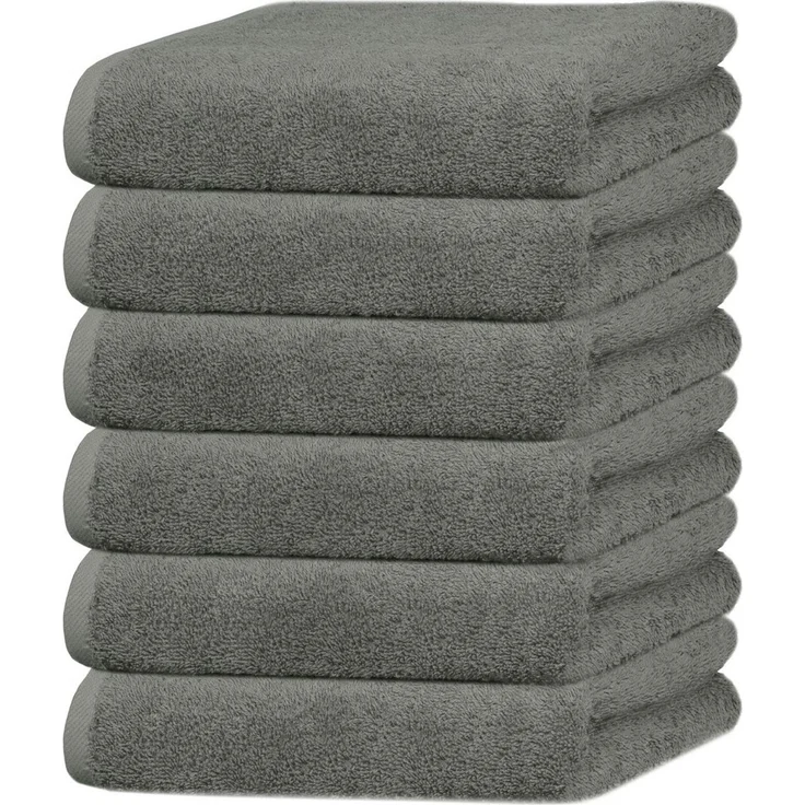 ZOLLNER Handtücher, Walkfrottier (6-St), 50x100 cm, 100% Baumwolle, vom Hotelwäschespezialisten, bis 95 °C – Bild 5