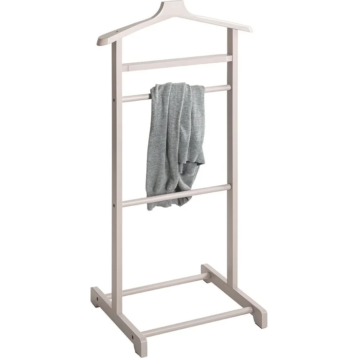 Haku Herrendiener Anzugständer aus Bambus in Kaschmir lackiert, Scandinavian Design, Schlafzimmer, 48x36x97 cm – Bild 3