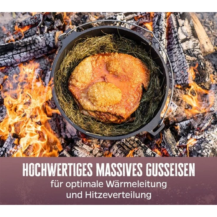 Grillfürst Dutch Oven BBQ Edition DO12 – Bild 5