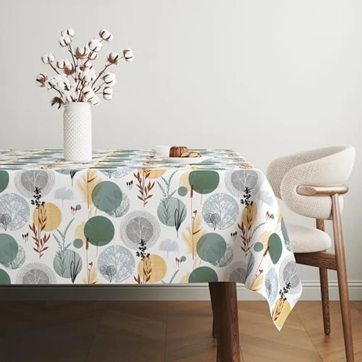 Martina Home Siena Wachstuchtischdecke, grün, 100 x 140 cm – Bild 4