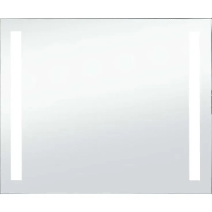 vidaXL Badezimmer-Wandspiegel mit LEDs 80x60 cm 144706