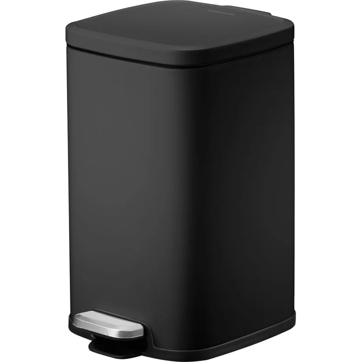 FACKELMANN LONDON Kosmetikeimer 4 Liter, Schwarz matt – Bild 1