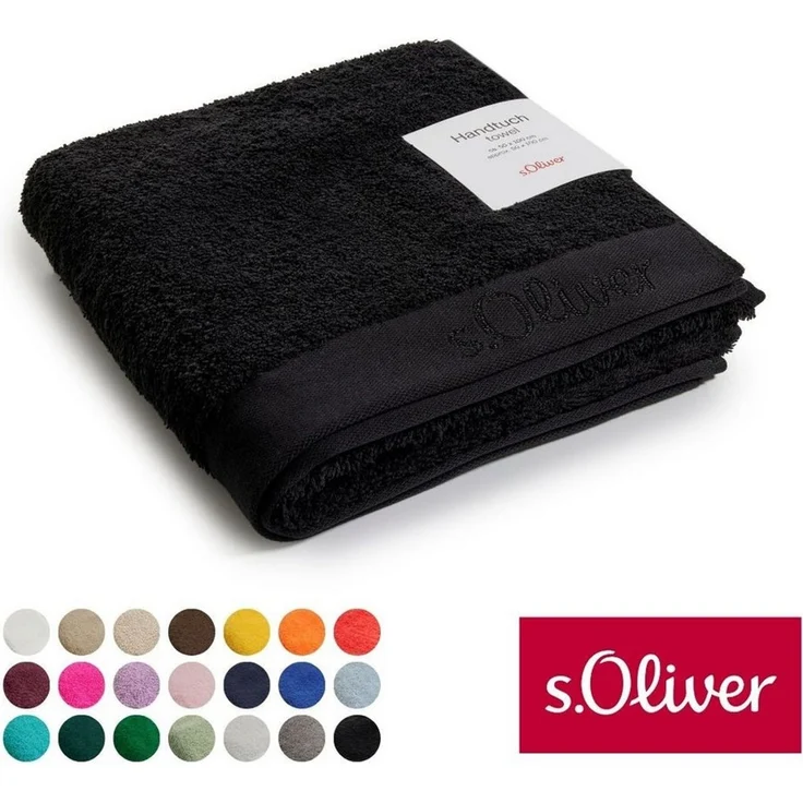 s.Oliver Handtuch s. Oliver Handtuch, Walkfrottier (1-St), besonders weich und saugfähig – Bild 1