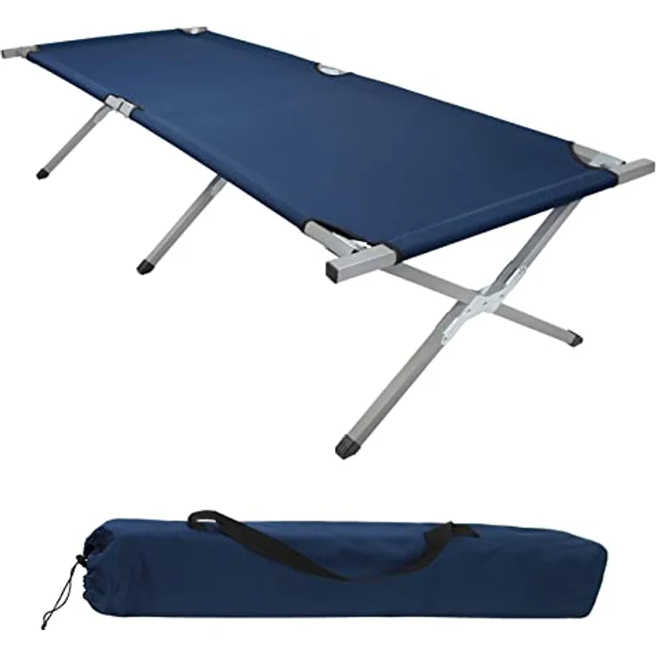 BB Sport Feldbett Feldbett 190 x 64 x 41 cm bis 180 kg belastbar – Bild 1