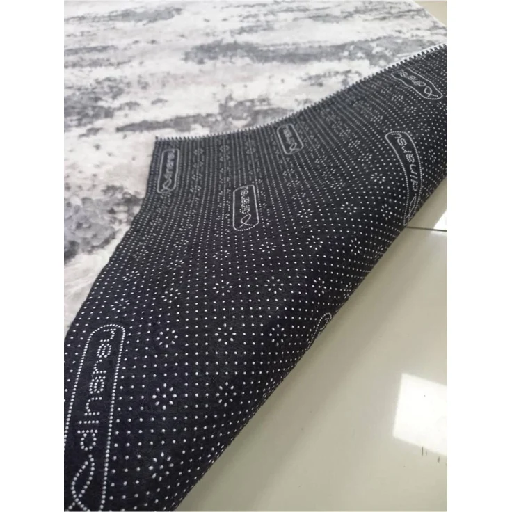 Gel-Läufer mit rutschfester Rückseite 80 x 350 cm Baumwolle Grau 88781751 [en. casa] – Bild 4