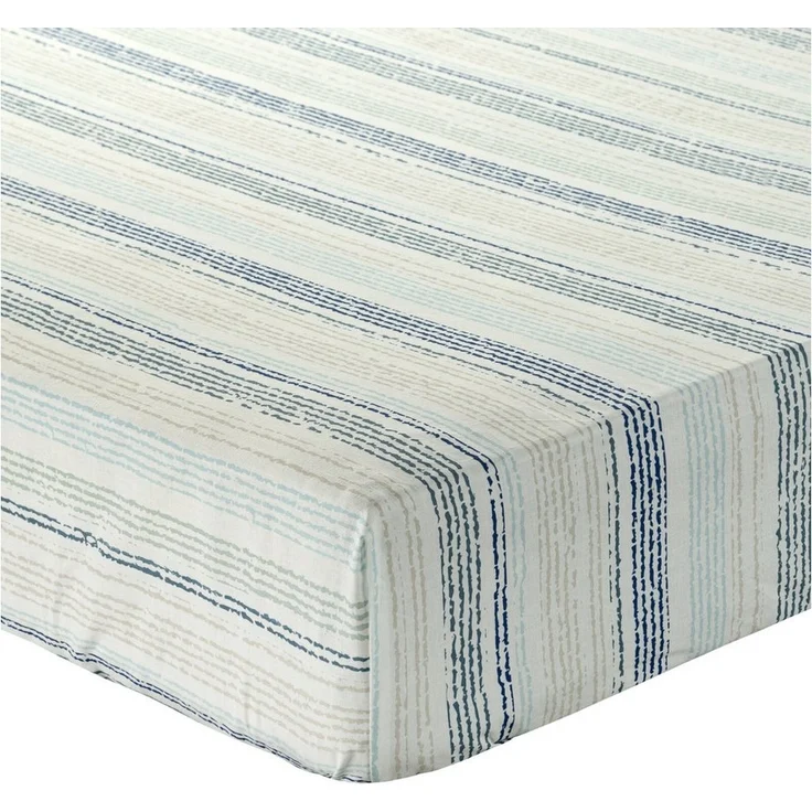 Eurofirany Spannbettlaken Betttuch mit Gummizug, mit Muster, aus Baumwolle, Makosatin, Makosatin – Bild 5