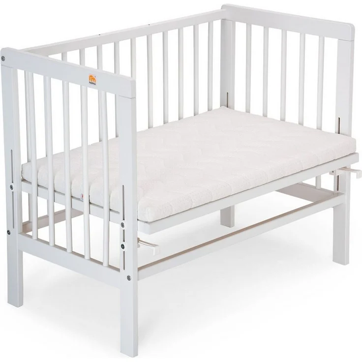 FabiMax Beistellbett Basic weiß – Bild 1