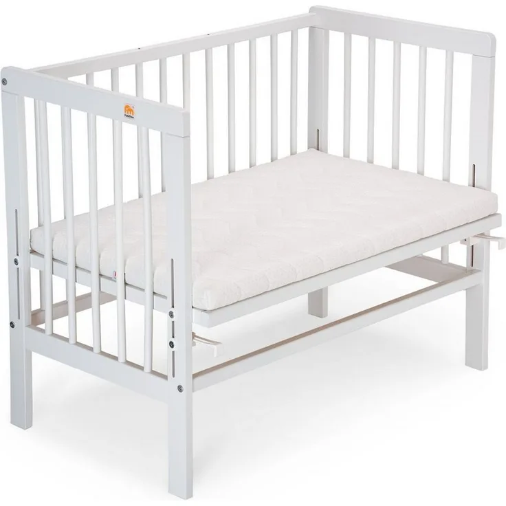 FabiMax Beistellbett Basic weiß