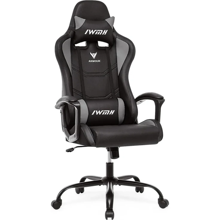 Gaming Stuhl Ergonomischer Computerstuhl Racing Stuhl mit Armlehnen – Bild 1