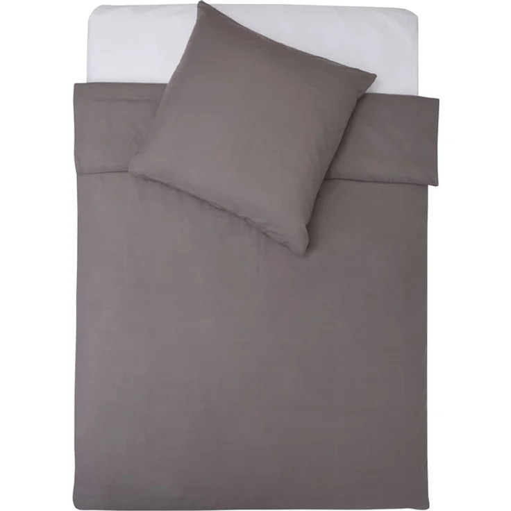 Lumaland Bettwäsche Premium Everyday, 2 teilig, Ganzjahres Bettbezug 155x220cm Kissenbezug 80x80cm – Bild 1