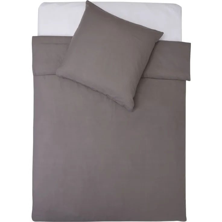 Lumaland Bettwäsche Premium Everyday, 2 teilig, Ganzjahres Bettbezug 155x220cm Kissenbezug 80x80cm