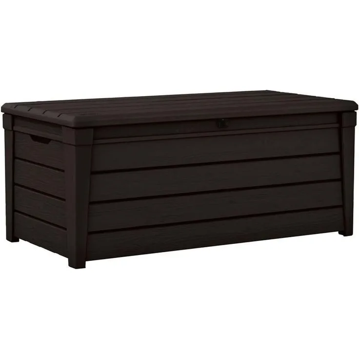 KETER Auflagenbox für Gartenauflagen & Outdoorkissen braun