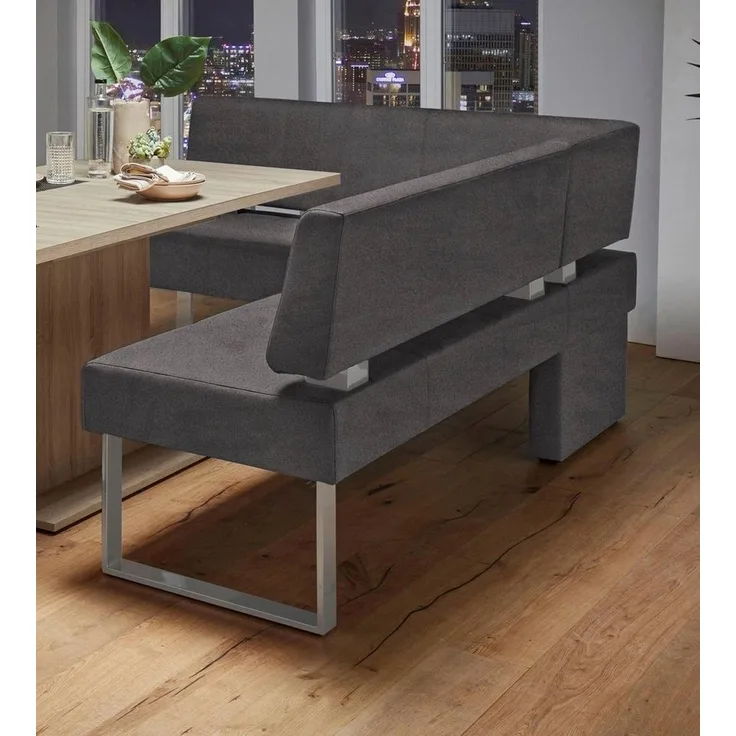 Home affaire Eckbank Rab, in 2 Breiten (180 oder 200 cm), Bezug in verschiedenen Qualitäten