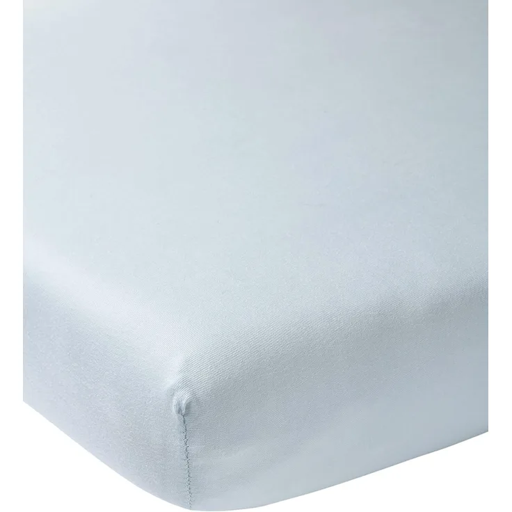 Meyco Jersey Spannbetttuch, Hellblau, 70x140/150cm